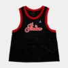 Jordan Jersey 23 Tank Womens Short Sleeve Shirt (Black)