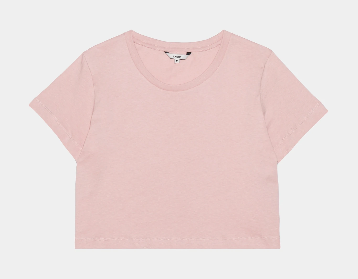 Carine Crop Top Womens Tshirt (Pink) 1 Carine Crop Top Womens Tshirt (Pink)