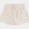 Nike NSW Phoenix Fleece Womens Shorts (Beige)