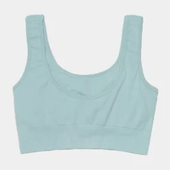 Eva Rib Knit Womens T-Shirt (Green) -Wearzora Sales 1219418e672cb9cc3177fdb5b3b2b705