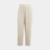 ADIDAS Open Hem Corduroy Womens Pants (Beige)