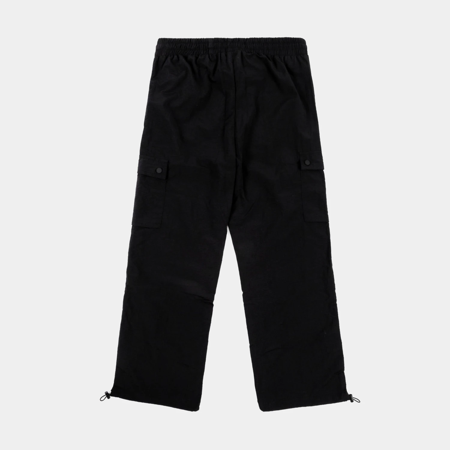 Windbreaker Cargo Womens Pants (Black) 2 Windbreaker Cargo Womens Pants (Black) - Image 2