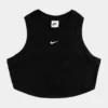 Nike Sport Essentials Ribbed Womens Tank Top (Black/White)