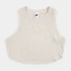 Nike Sport Essentials Ribbed Womens Tank Top (Beige)