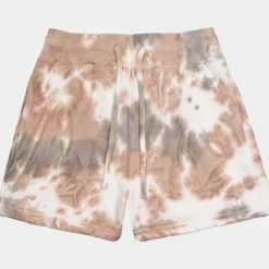 Erica Womens Fleece Shorts (Tan/Beige)