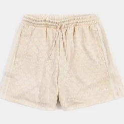 ADIDAS Monogram AOP Womens Shorts (Beige)