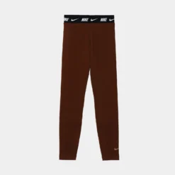 Nike Club High Waist Leggings Womens Pants (Brown)