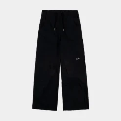 Nike NSW Essentials Woven High Rise Trousers Womens Pants (Black)