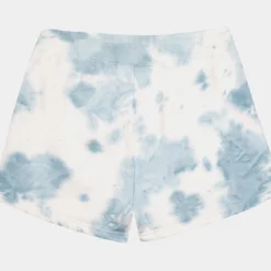 Erica Fleece Shorts Womens Shorts (White/Blue) -Wearzora Sales 5236f470e455fa356672196aae777160