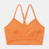 Layla Sports Bra Womens Top (Orange)