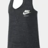 Nike Sportswear Gym Vintage Womens Tank (Black/Grey)