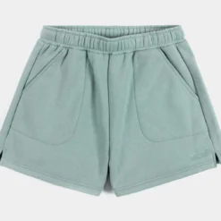 Leila Fleece Womens Shorts (Sage)