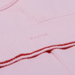 Eva Rib Knit Top Womens Top (Pink) -Wearzora Sales 60e743b3e1ef575803ef2ad525c156e0