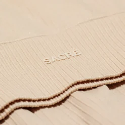 Eva Rib Knit Top Womens Top (Beige) -Wearzora Sales 612bdc4a782a79aae18dfea3dcac23f7