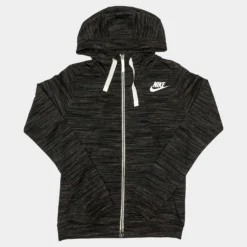 Nike Gym Classic Womens Fleece Hoodie (Black)