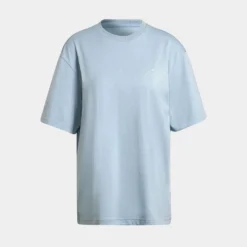 ADIDAS Logomania Tee Womens T-Shirt (Light Blue)