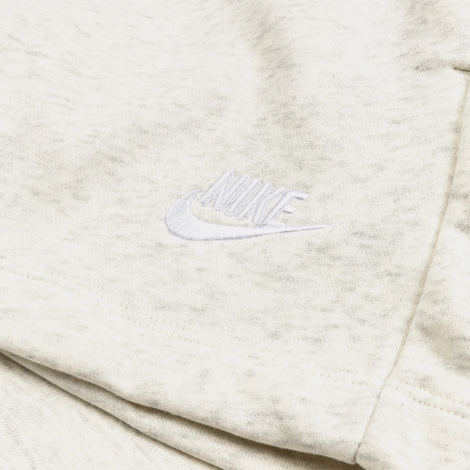 Nike NSW Club Fleece Womens Shorts (Oat) 2 Nike NSW Club Fleece Womens Shorts (Oat) - Image 2