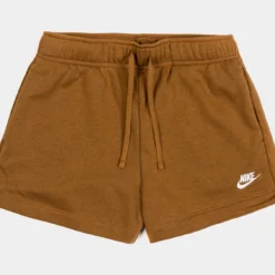 Nike NSW Club Fleece Womens Shorts (Brown)