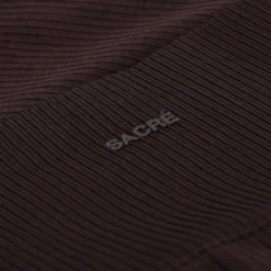 Aiya Rib Knit Shorts Womens Shorts (Brown) -Wearzora Sales 82dfb771b52af88224dcd6b2254afe36