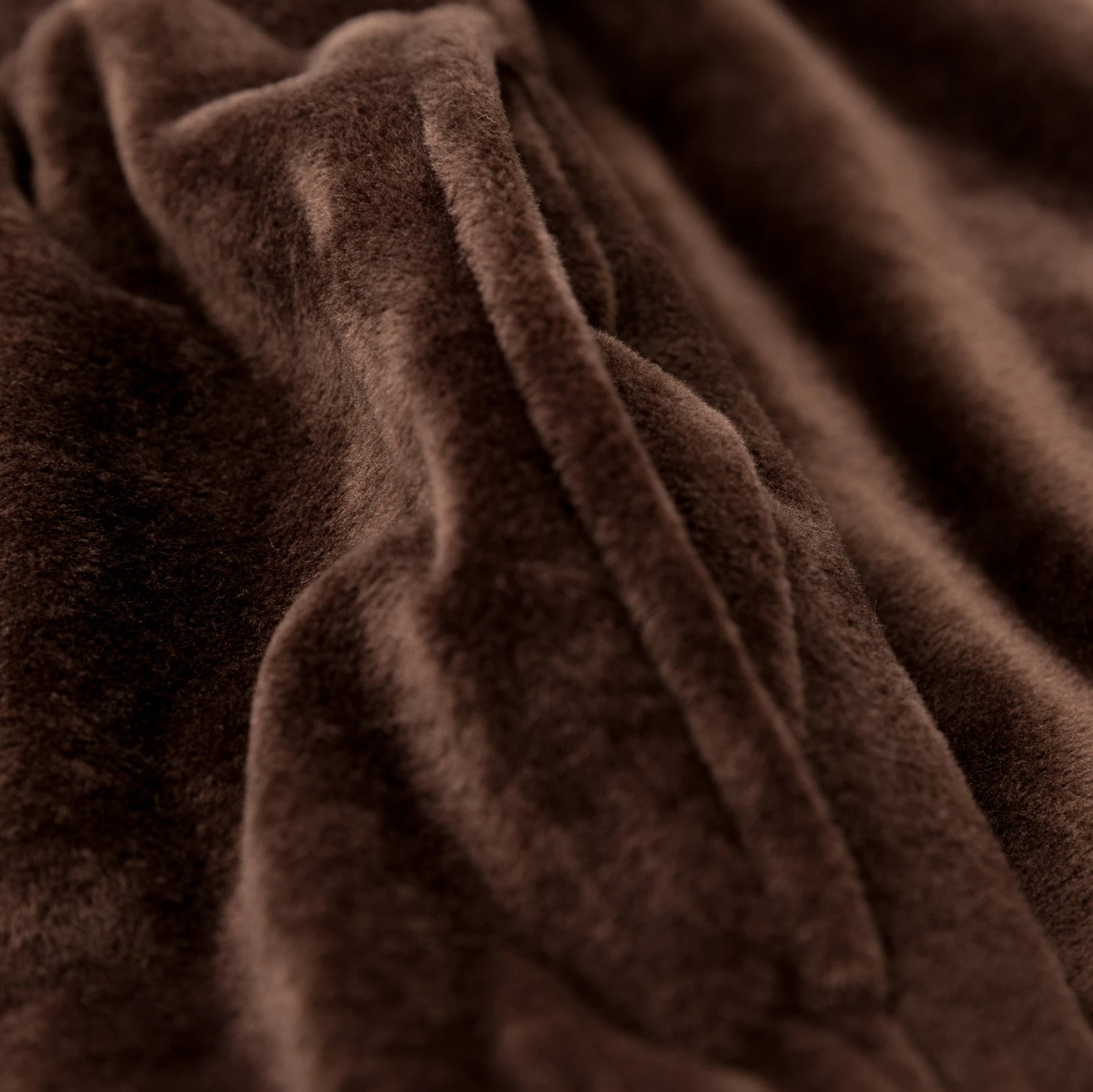 Solei Velour Jogger Womens Pants (Brown) 2 Solei Velour Jogger Womens Pants (Brown) - Image 2