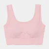 Eva Rib Knit Top Womens Top (Pink)