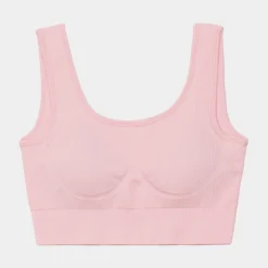 Eva Rib Knit Top Womens Top (Pink)