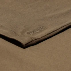 Carine Crop Top Womens Tshirt (Brown) -Wearzora Sales 91945d5a810ee361361346b5d4fa8fa7