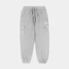 Nike Club Fleece Mid-Rise Cargo Womens Pants (Gray/White)