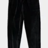 Solei Velour Pants Womens Pants (Obsidian Black)