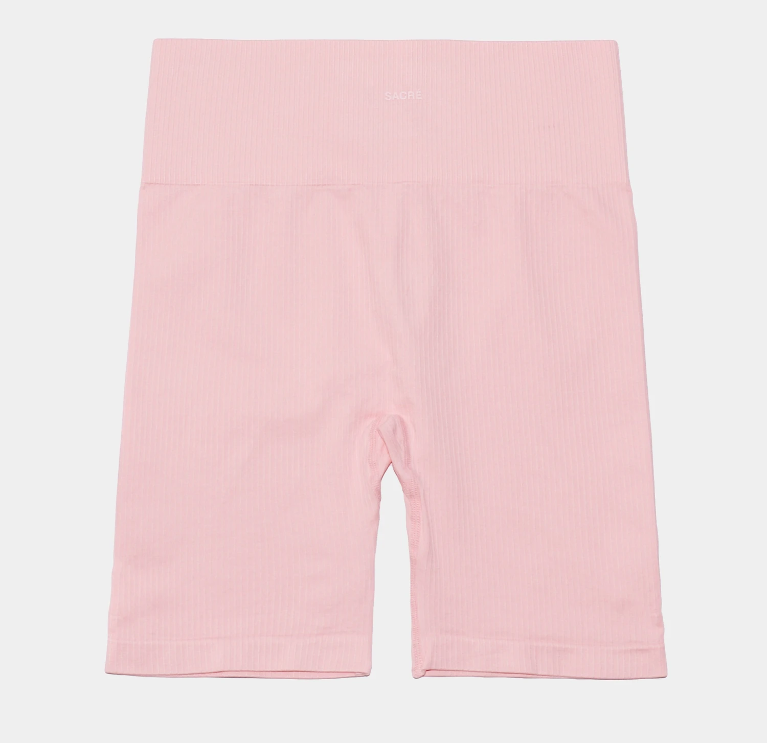 Aiya Rib Knit Shorts Womens Shorts (Pink) 2 Aiya Rib Knit Shorts Womens Shorts (Pink) - Image 2