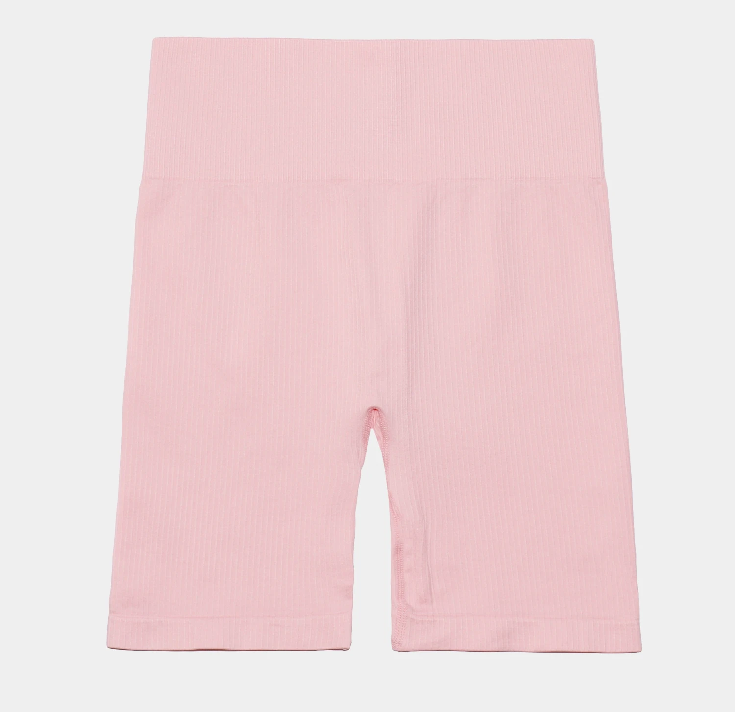 Aiya Rib Knit Shorts Womens Shorts (Pink) 1 Aiya Rib Knit Shorts Womens Shorts (Pink)