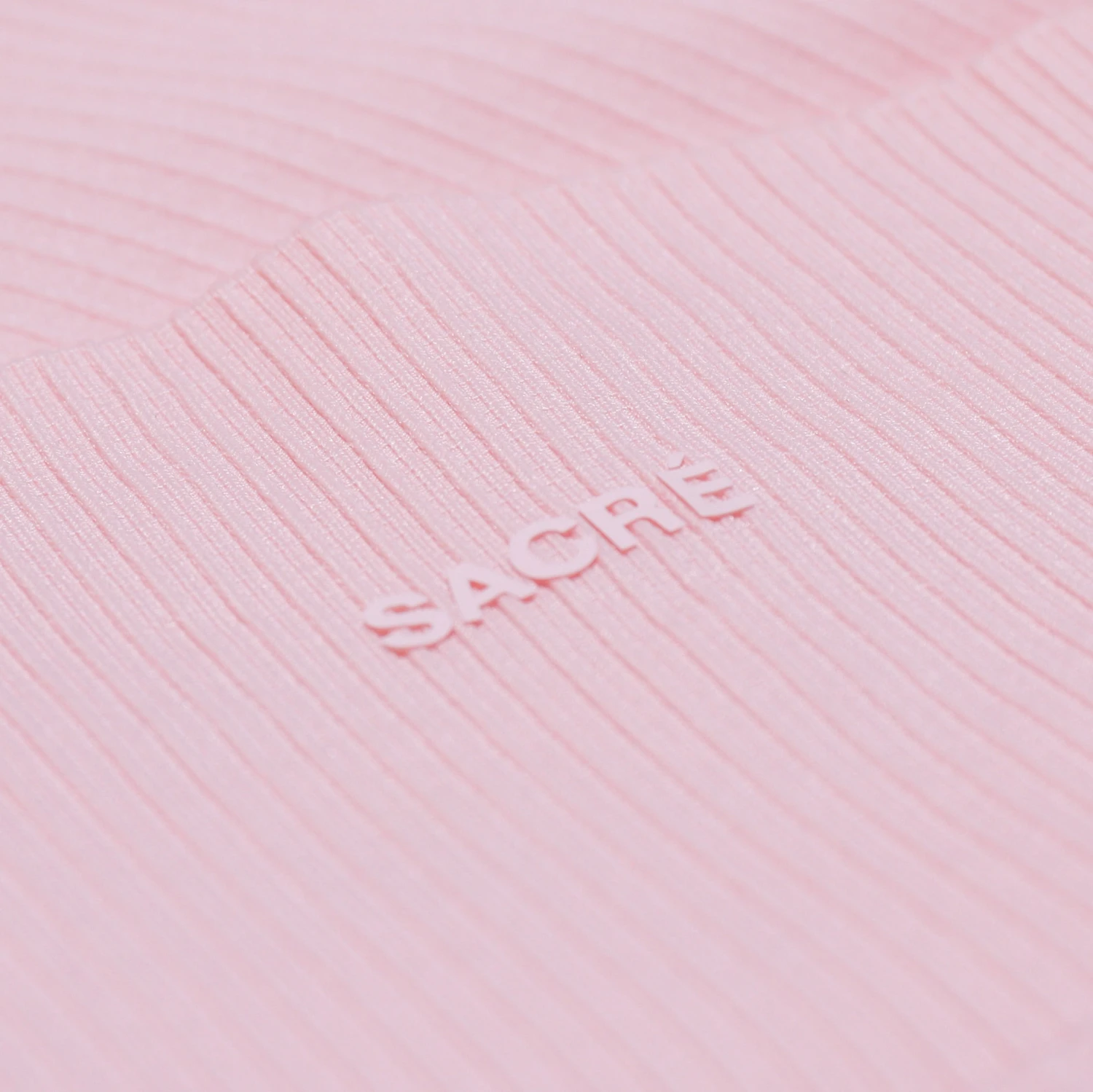 Aiya Rib Knit Shorts Womens Shorts (Pink) 3 Aiya Rib Knit Shorts Womens Shorts (Pink) - Image 3