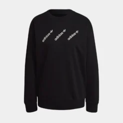 ADIDAS Logomania Crew Womens Crew (Black)