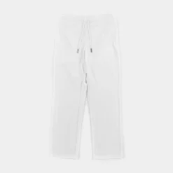 Juicy Couture OG Bling Velour Track Womens Pants (White)