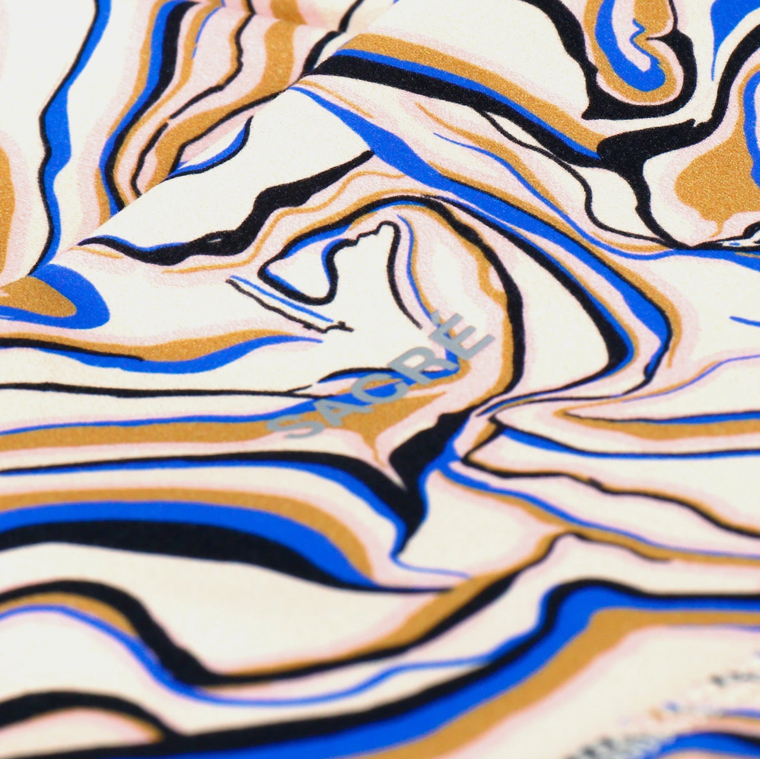 Shayla Biker Shorts Womens Shorts (Blue/Multi) 3 Shayla Biker Shorts Womens Shorts (Blue/Multi) - Image 3