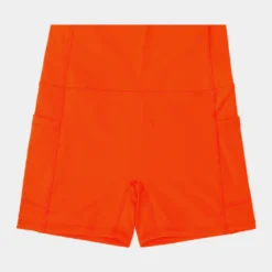 Brooklyn Biker Shorts Womens Shorts (Orange)