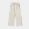 Nike NSW Velour Wide Leg Womens Pants (Beige)