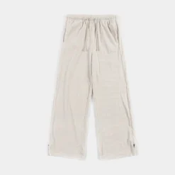 Nike NSW Velour Wide Leg Womens Pants (Beige)