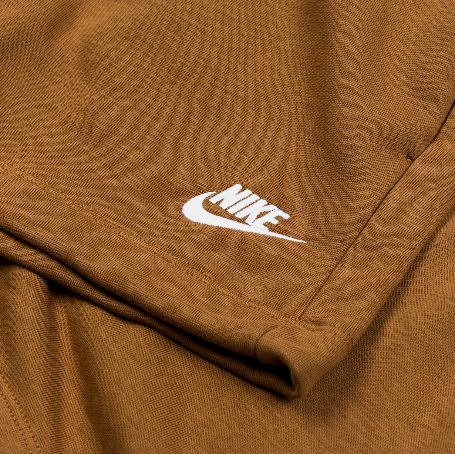 Nike NSW Club Fleece Womens Shorts (Brown) 2 Nike NSW Club Fleece Womens Shorts (Brown) - Image 2