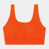 Stella Sports Bra Womens Top (Orange)