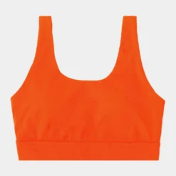 Stella Sports Bra Womens Top (Orange)