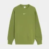 Nike NSW Phoenix Fleece Pullover Womens Crew (Green)